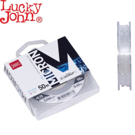 Леска монофильная Lucky John Micron размотка 50м прозрачная